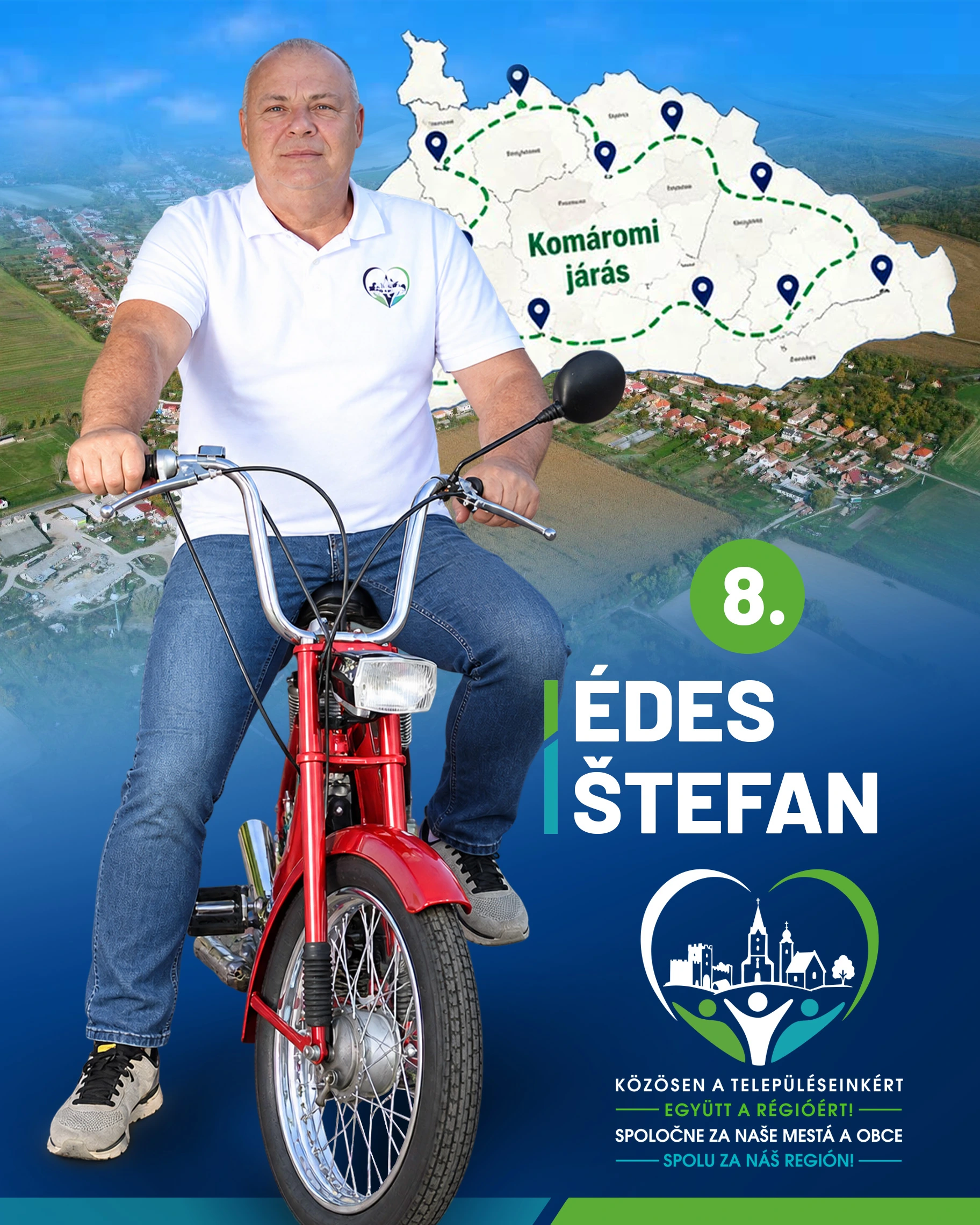 Édes István, 8-as megyei képviselőjelölt
