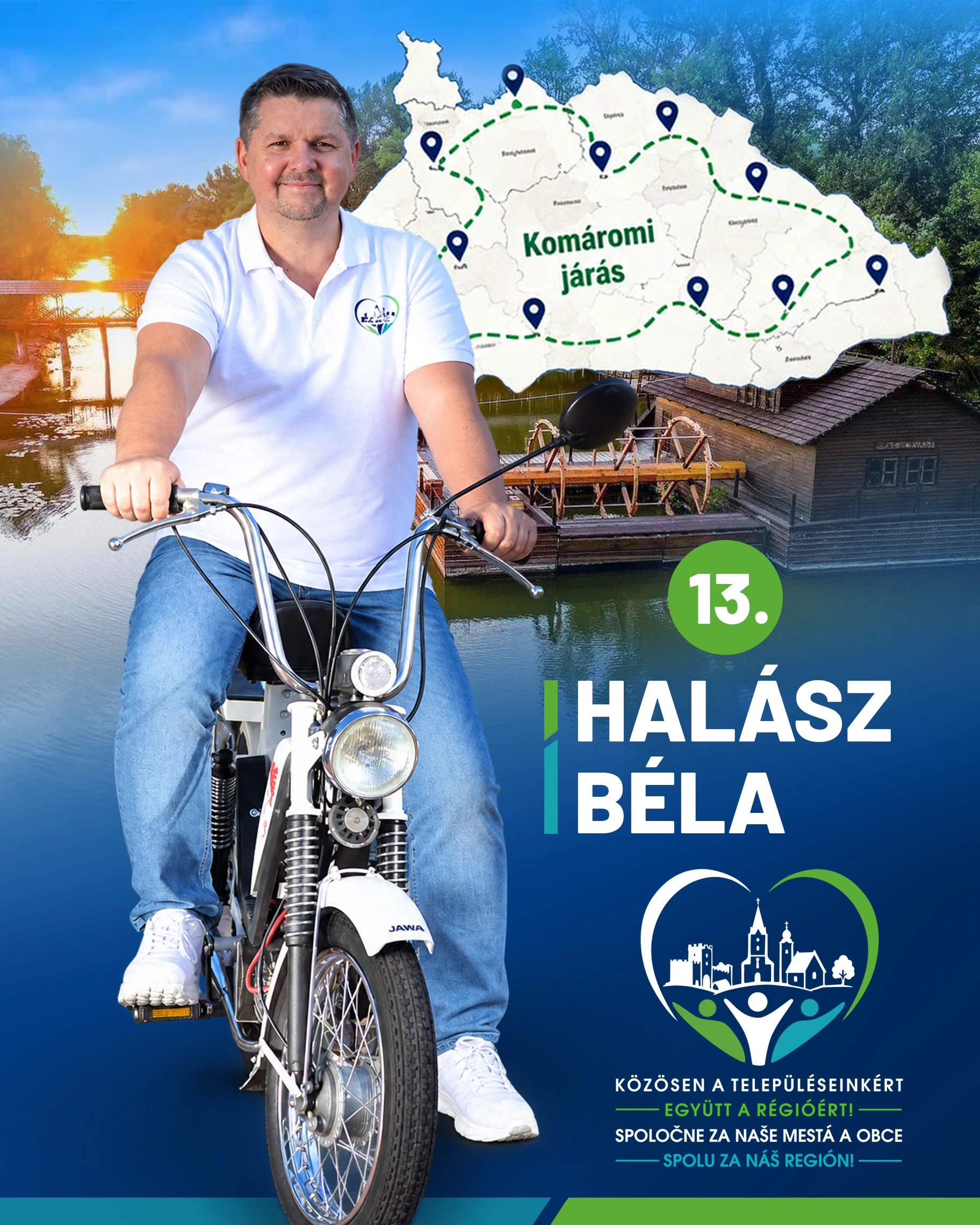 Halász Béla, 13-as megyei képviselőjelölt