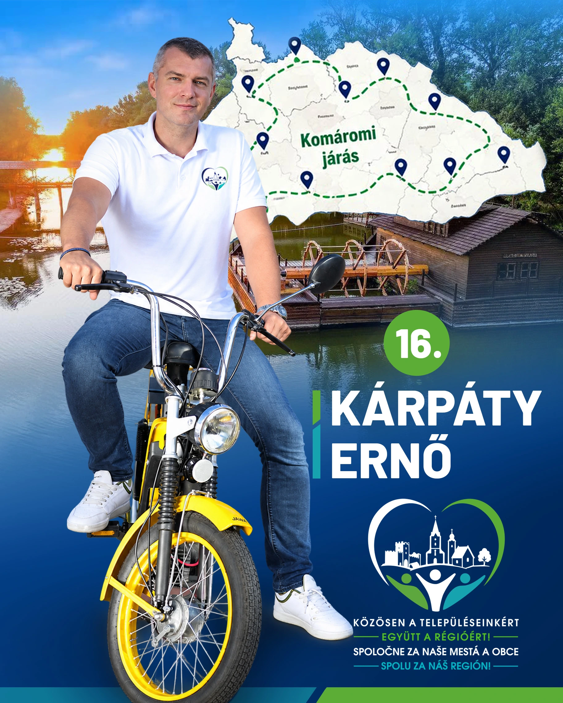Kárpáty Ernő, 16-os megyei képviselőjelölt