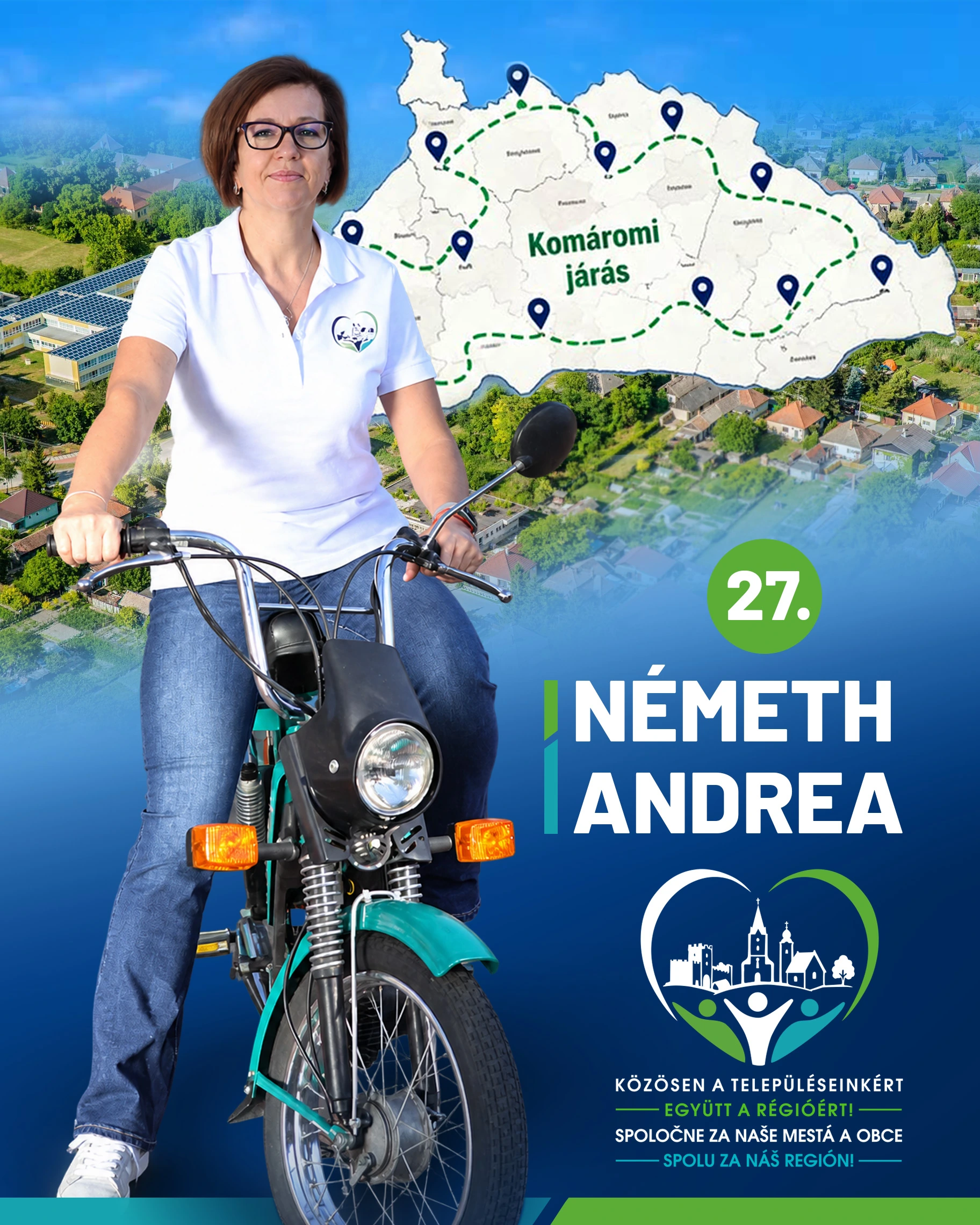 Németh Andrea, 27-es megyei képviselőjelölt
