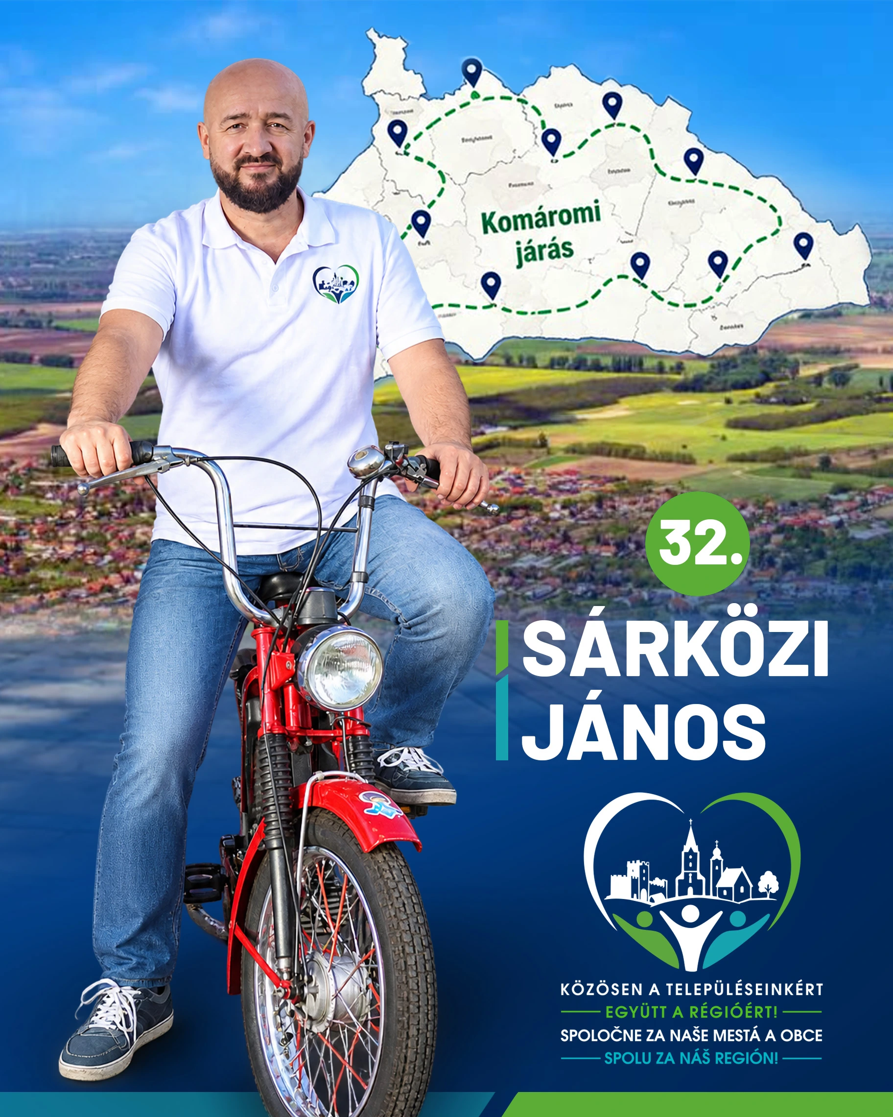 Sárközi János, 32-es megyei képviselőjelölt