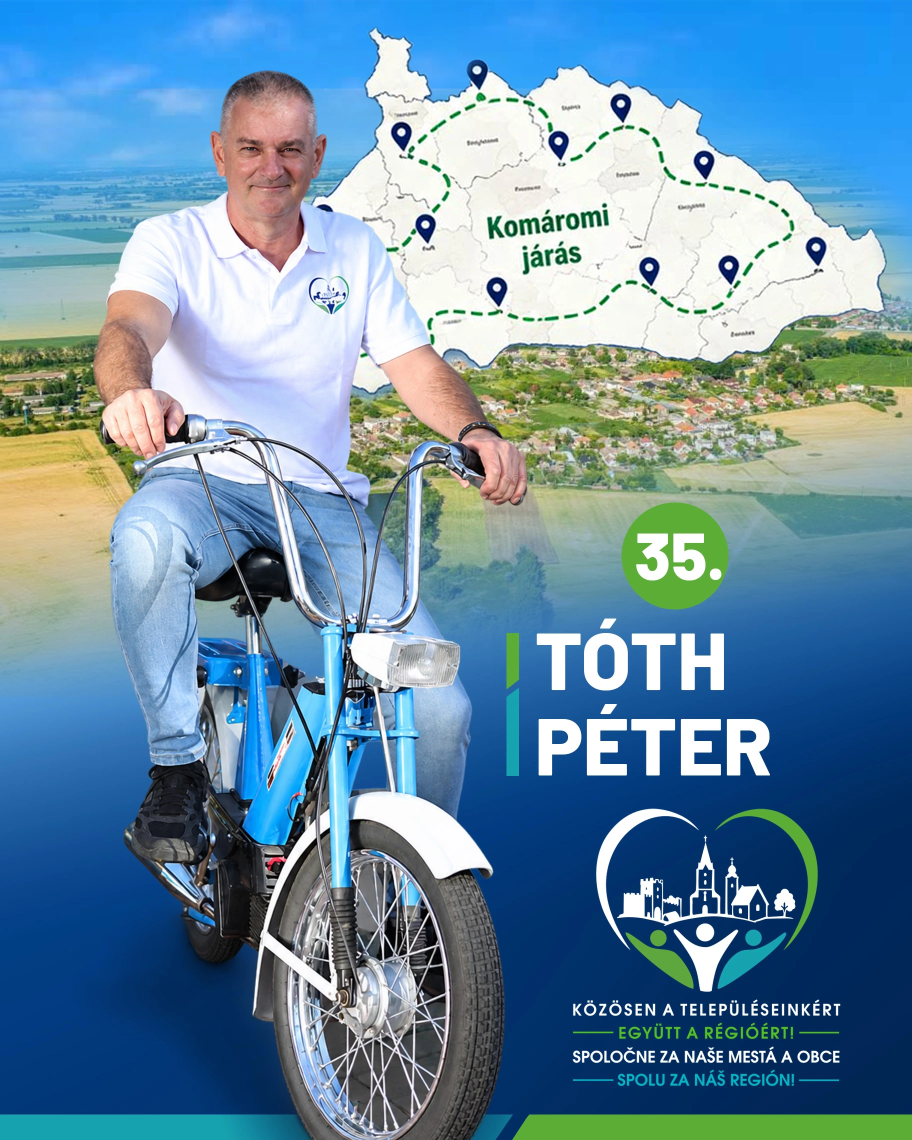 Tóth Péter, 35-ös megyei képviselőjelölt