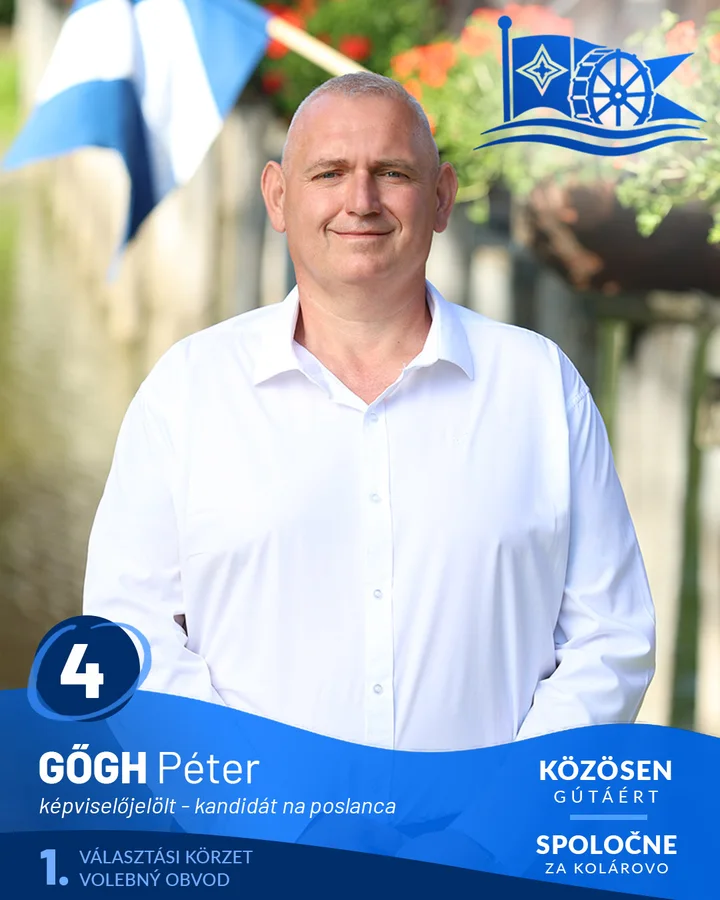 Gőgh Péter, 4-es jelölt, 1. választási körzet