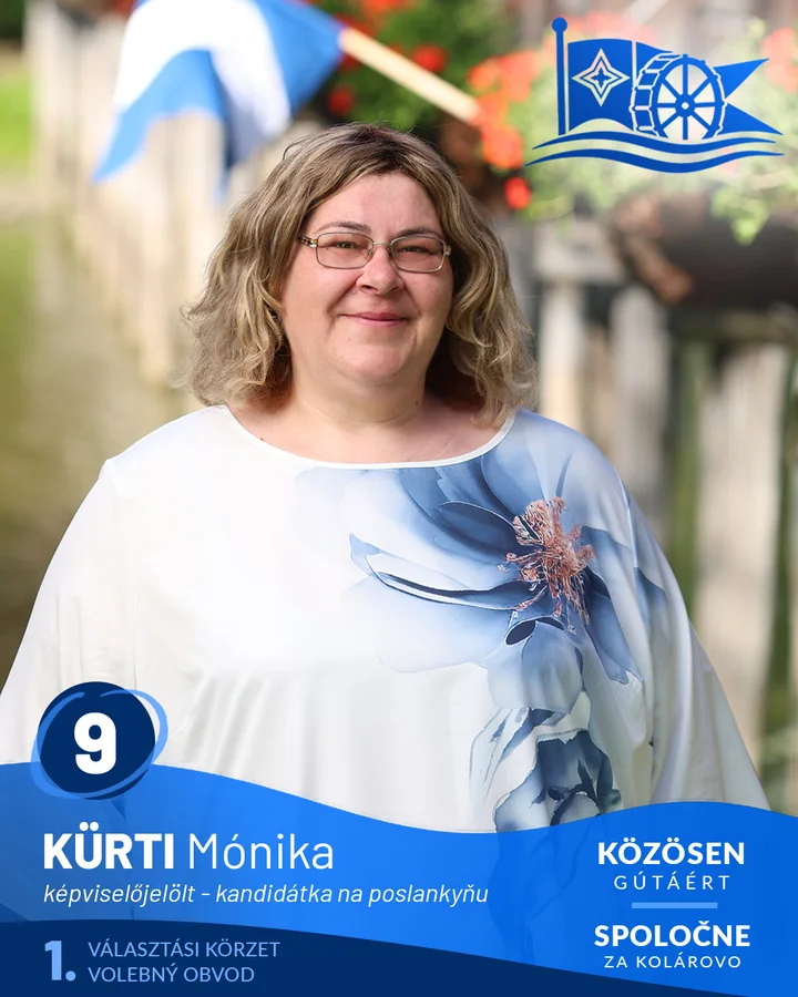 Kürti Mónika, 9-es jelölt, 1. választási körzet